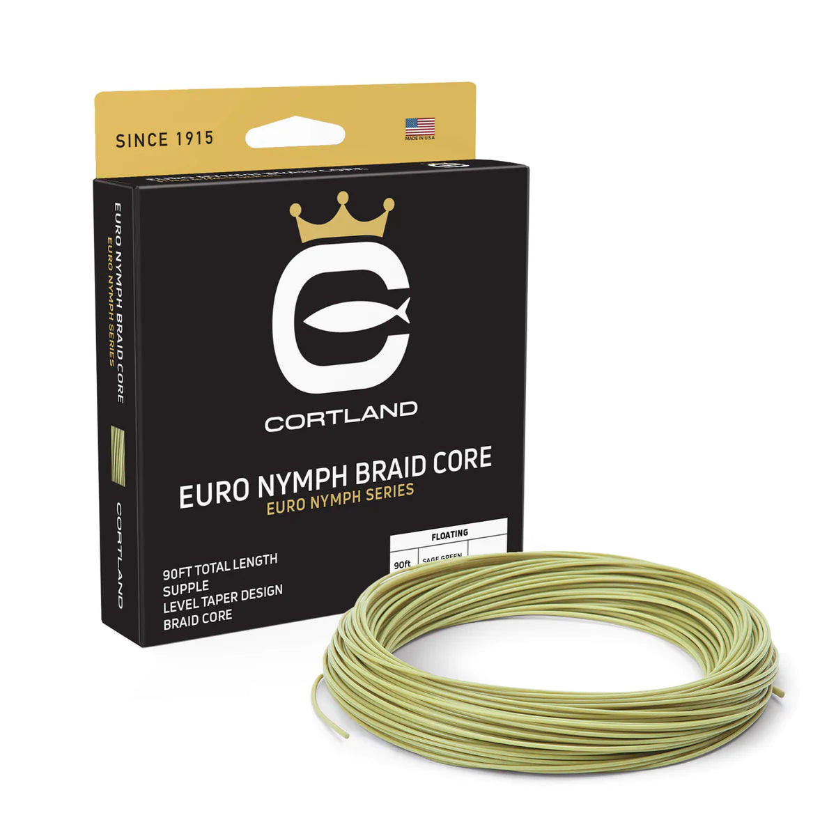 Cortland - DT Euro Nymphing Braid Core - Sportinglife Turangi